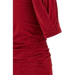 Multicolor Cotton Short Dress