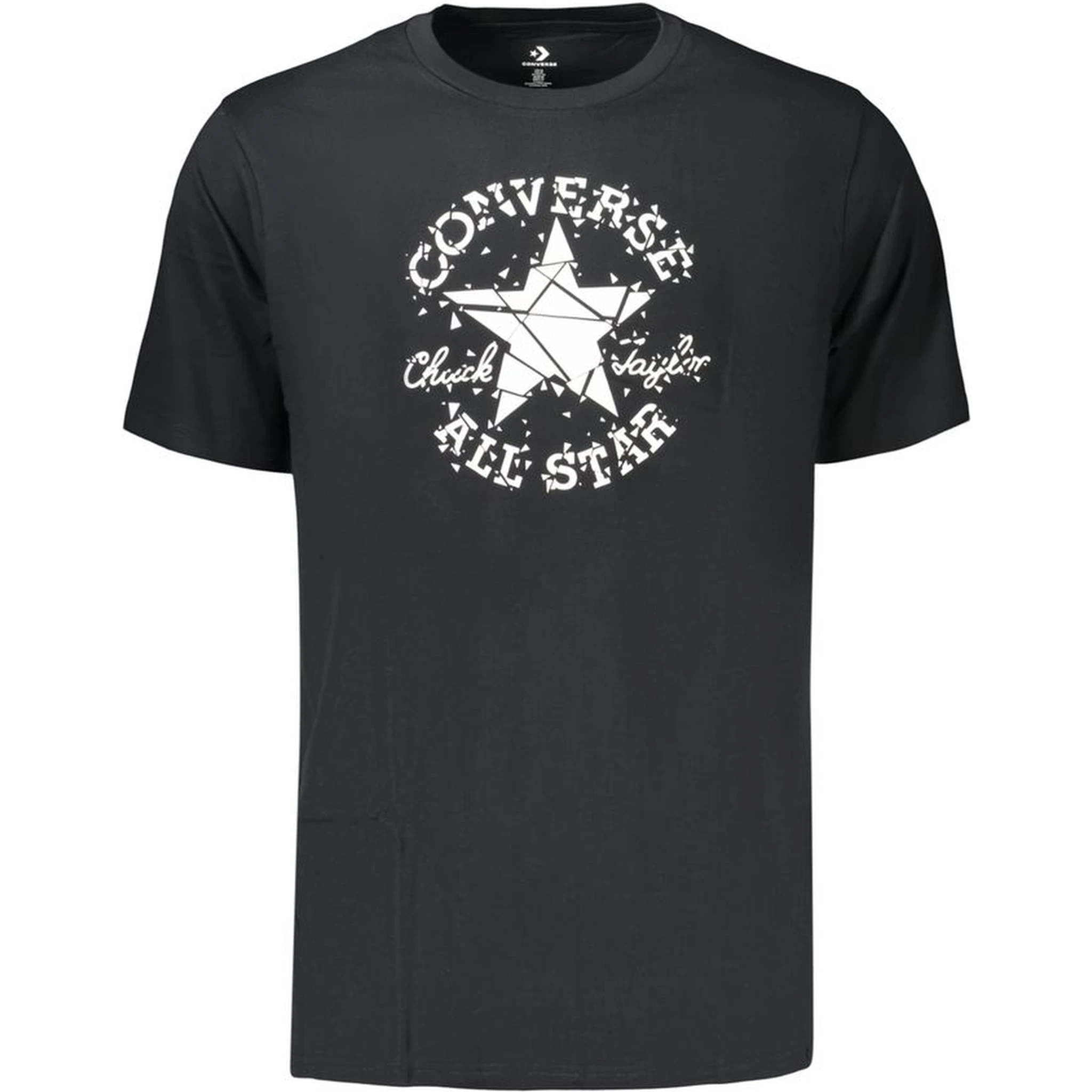 Black Cotton Men's T-Shirt