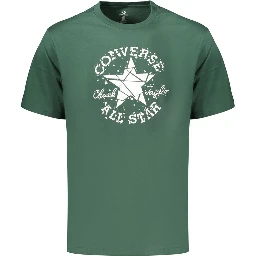 Green Cotton Men's T-Shirt