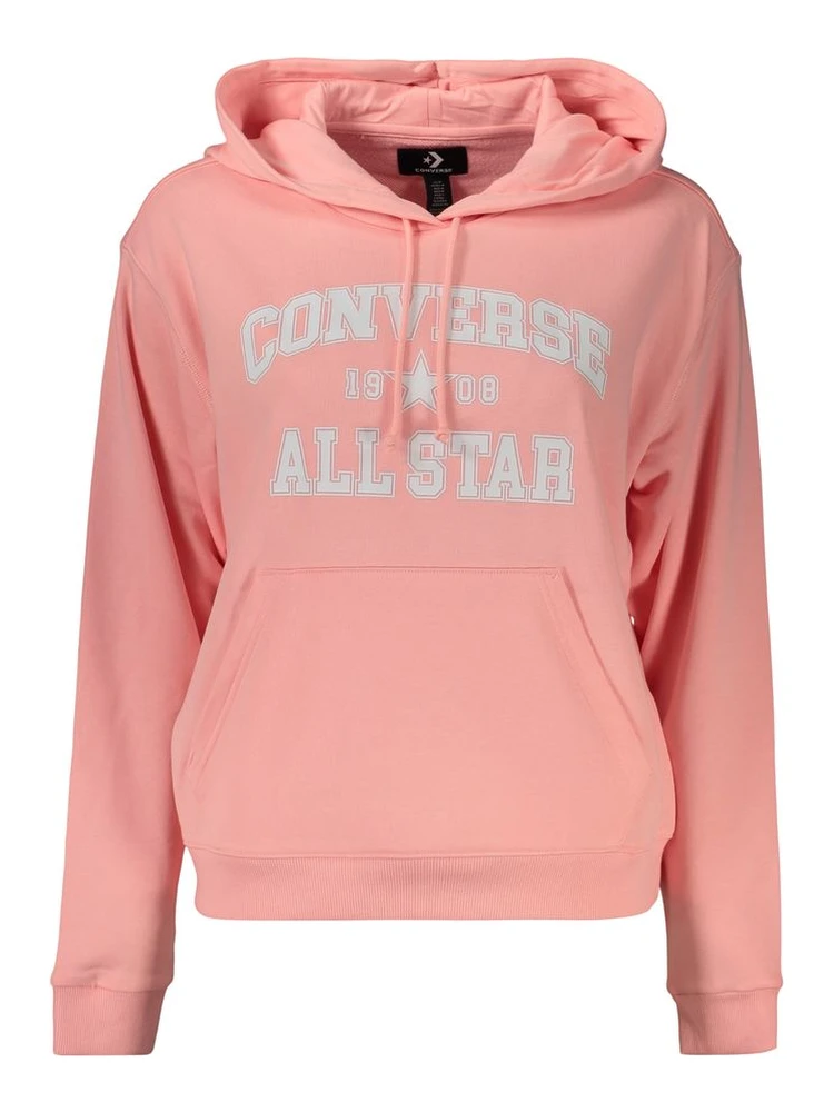 Pink Cotton Women's Sweatshirt