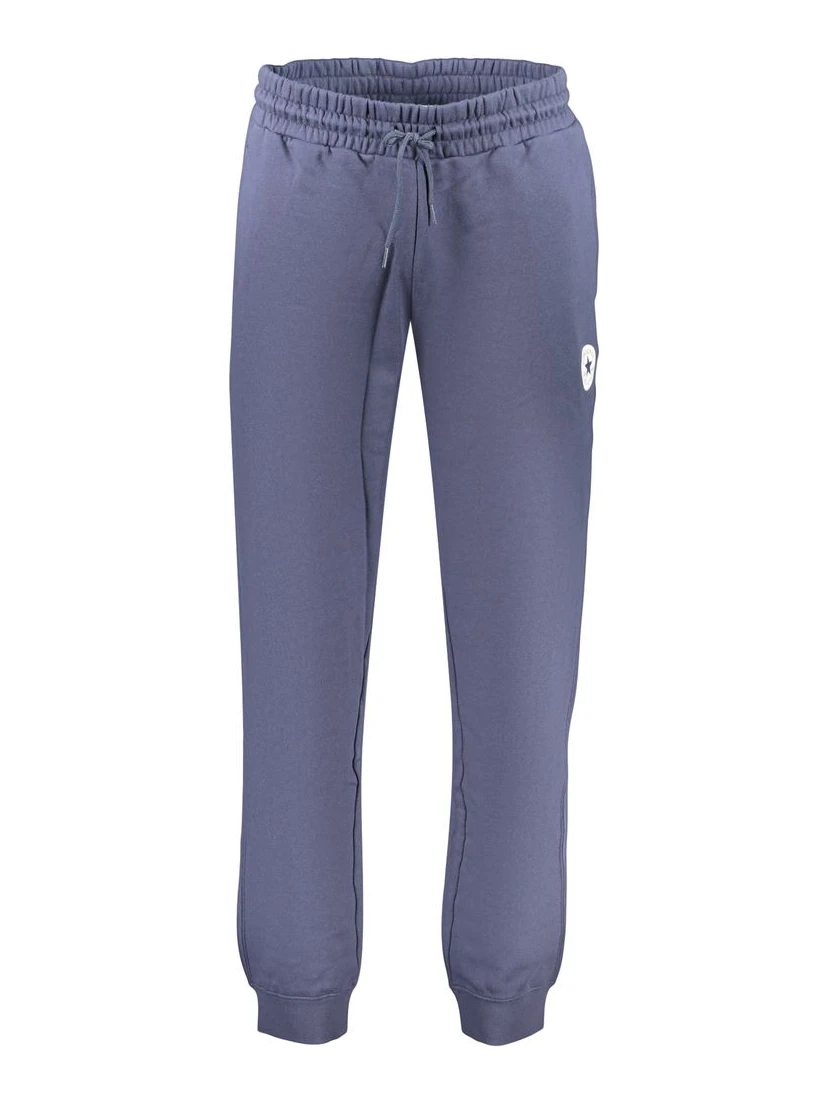 Blue Cotton Men's Trouser