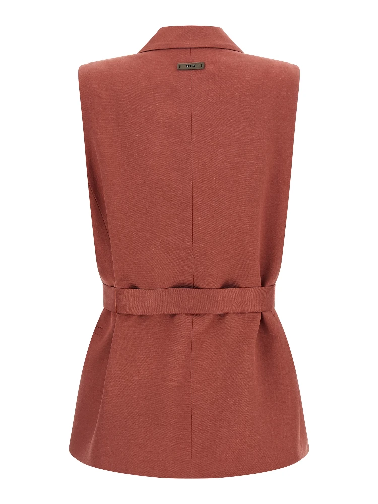 Multicolor Viscose Sleeveless Jacket alternative