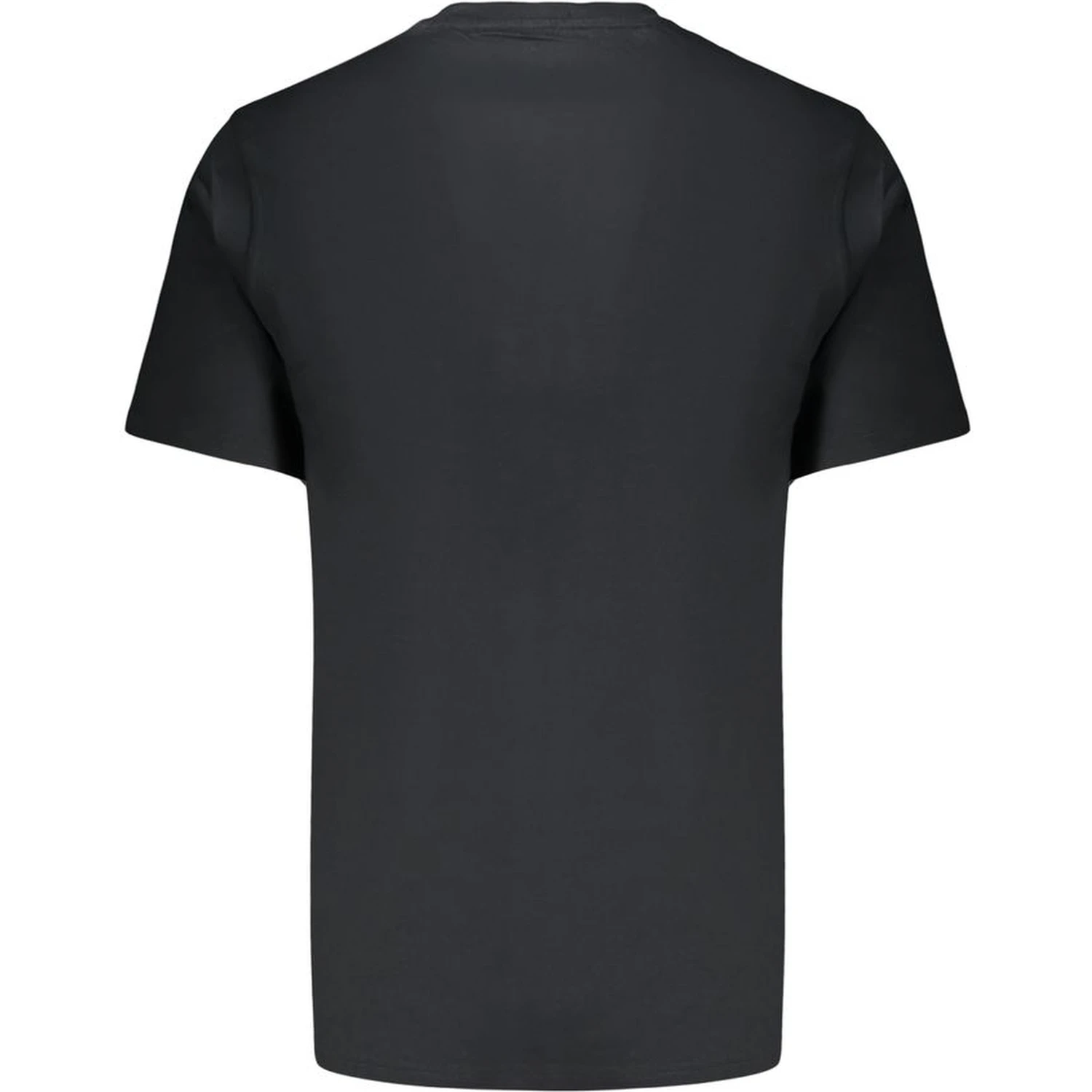 Black Cotton Men's T-Shirt