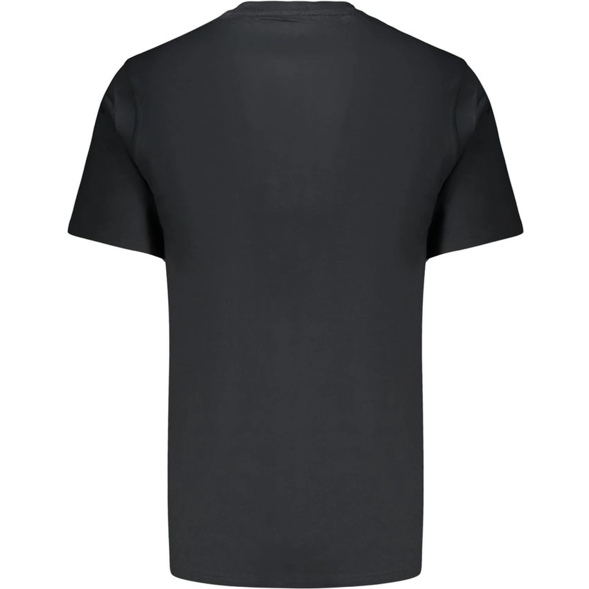 Black Cotton Men's T-Shirt