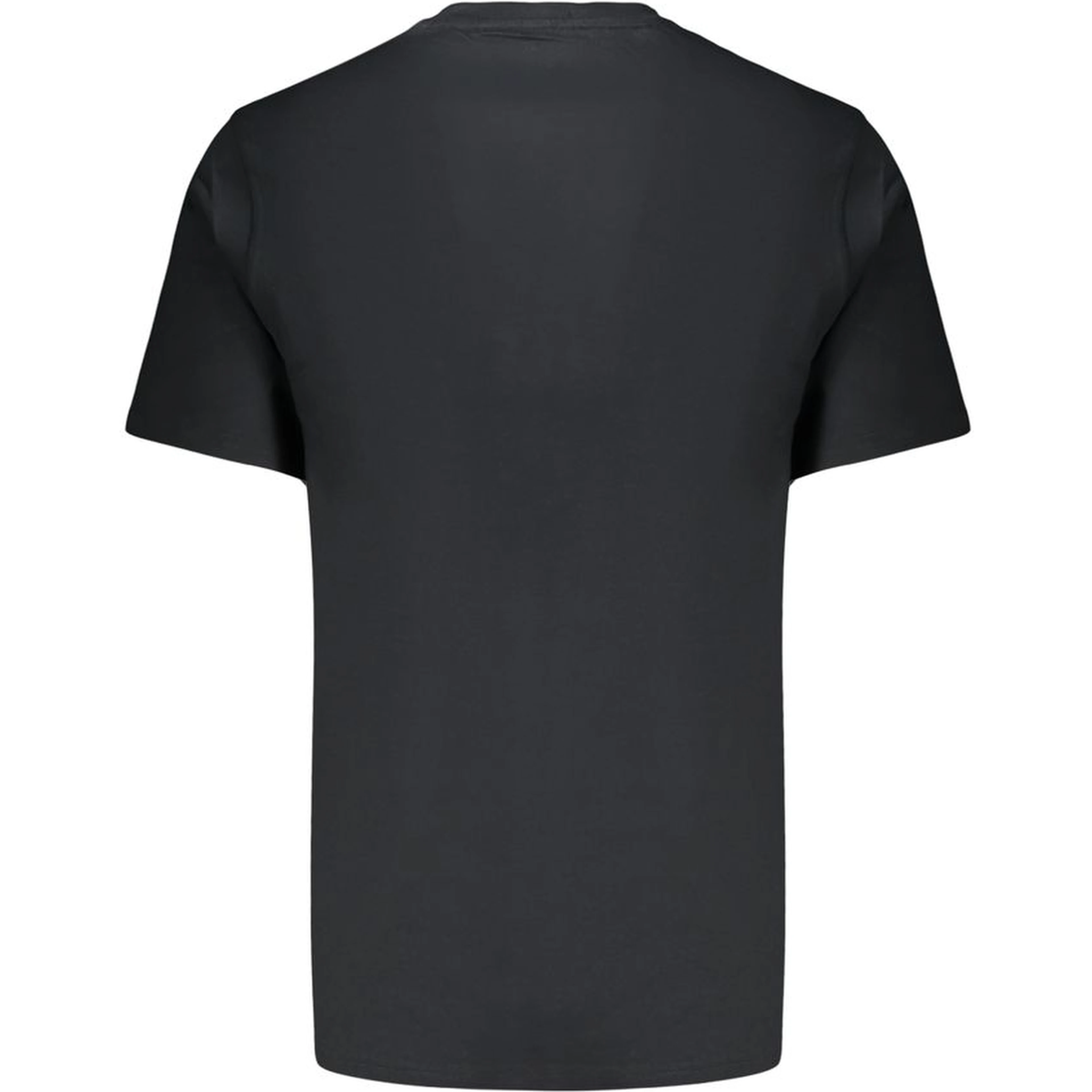 Black Cotton Men's T-Shirt