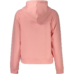 Pink Cotton Women's Sweatshirt