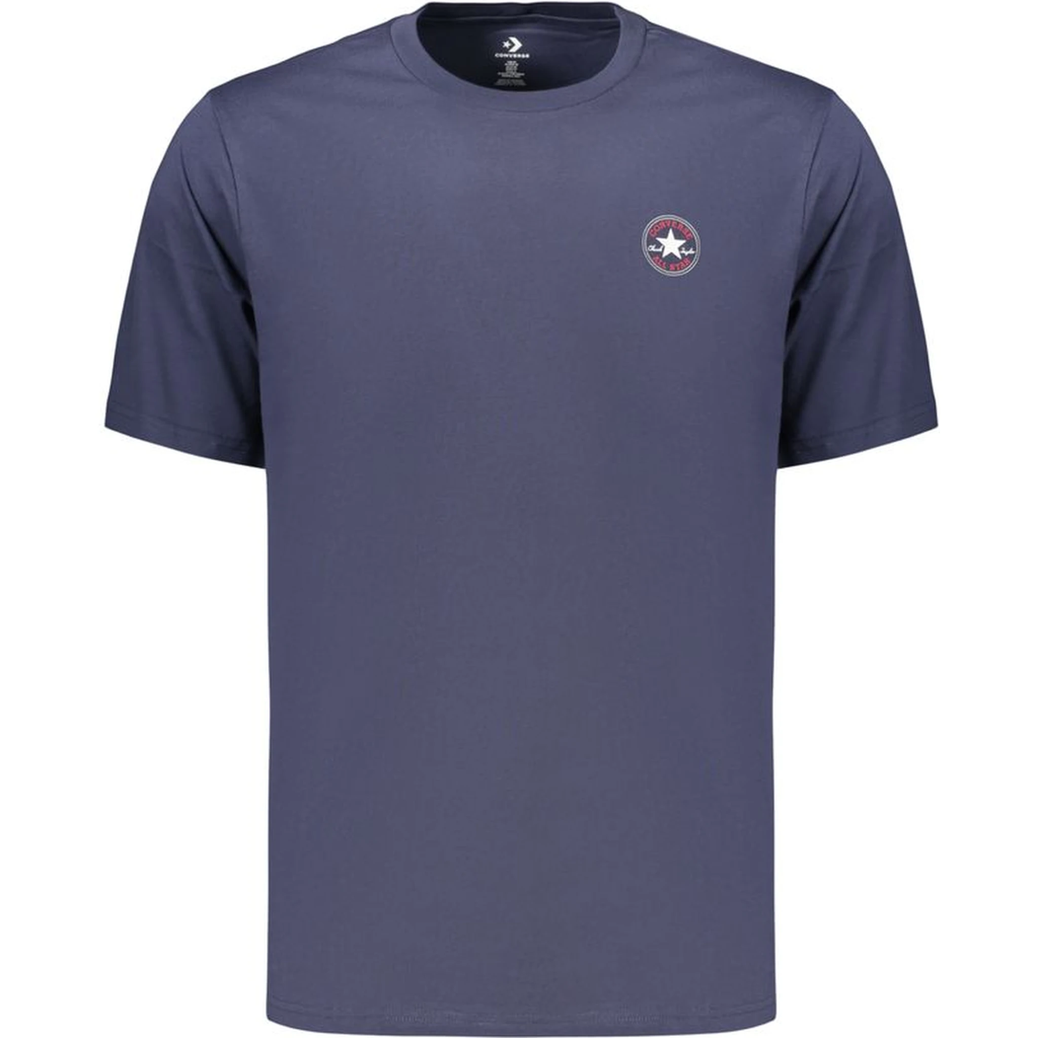Blue Cotton Men's T Shirt