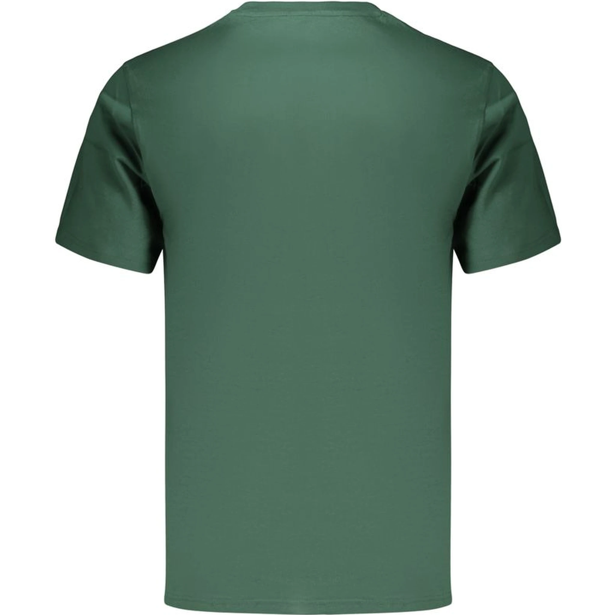 Green Cotton Men's T-Shirt