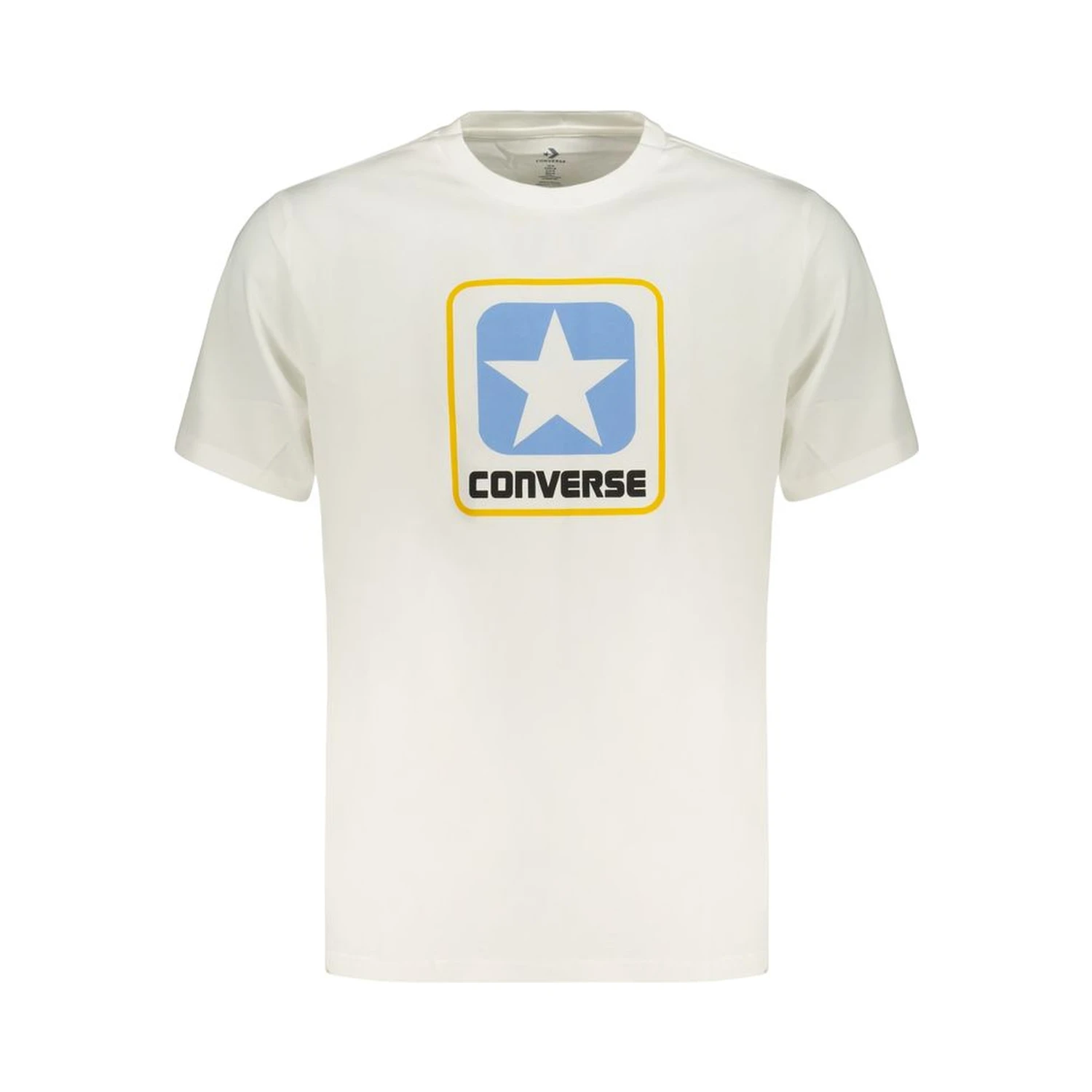 White Cotton Men's T-Shirt