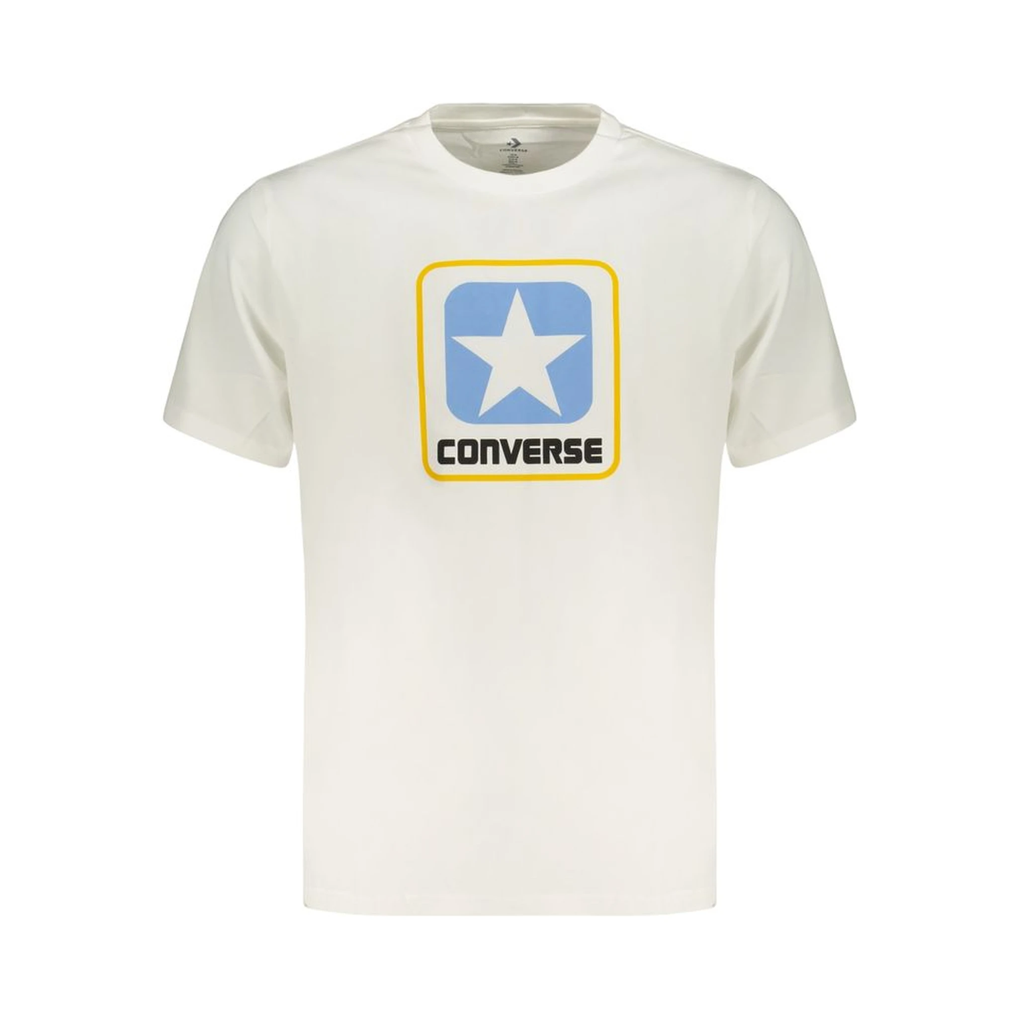 White Cotton Men's T-Shirt
