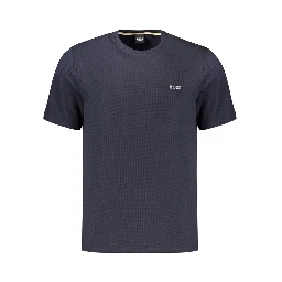 Blue Cotton Men's T-Shirt