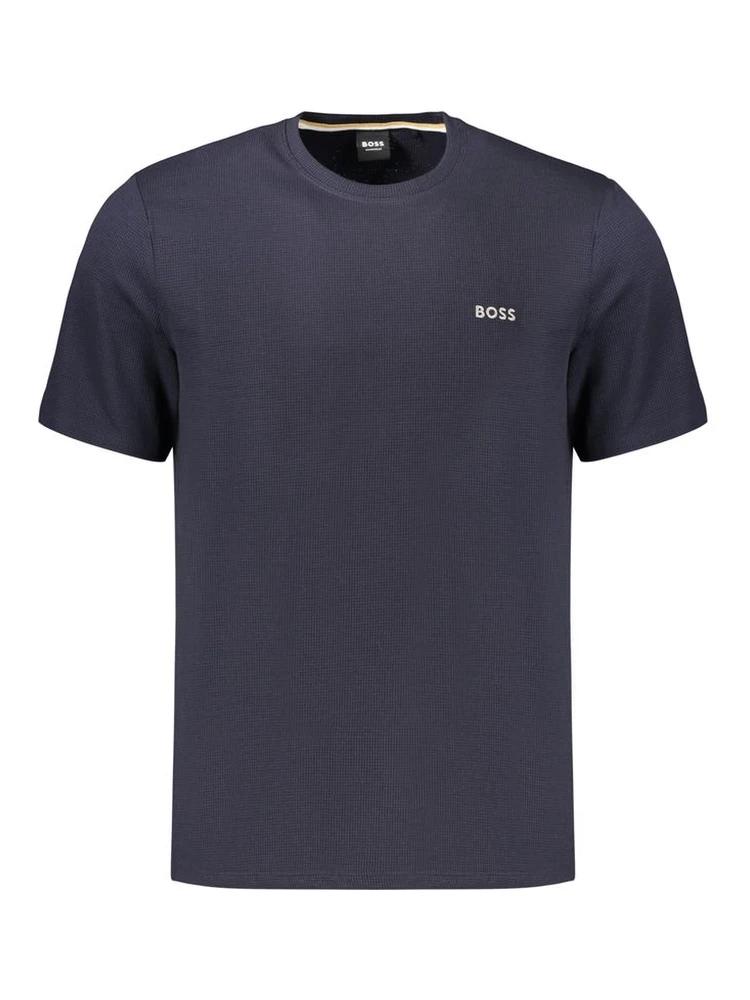 Blue Cotton Men's T-Shirt