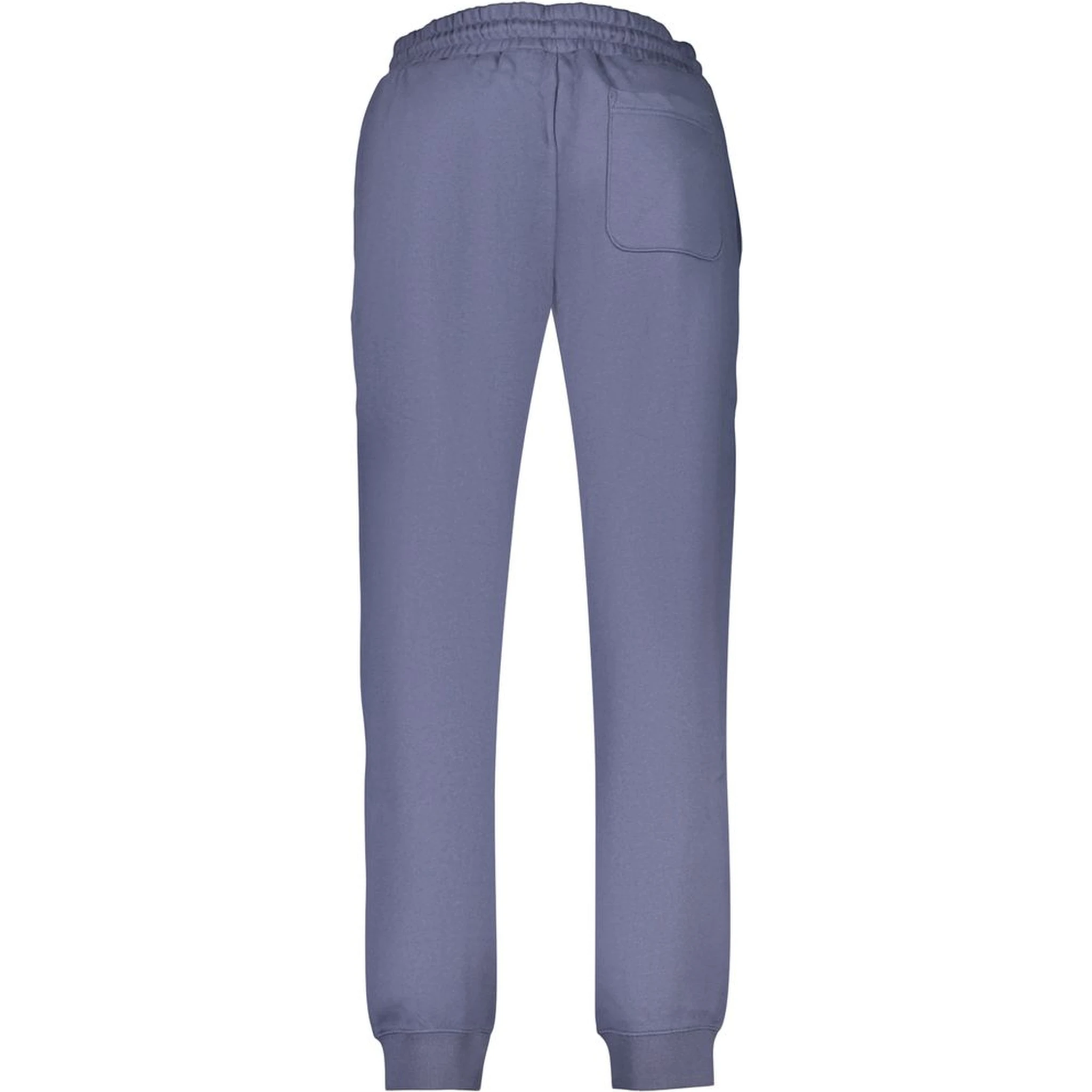 Blue Cotton Men's Trouser