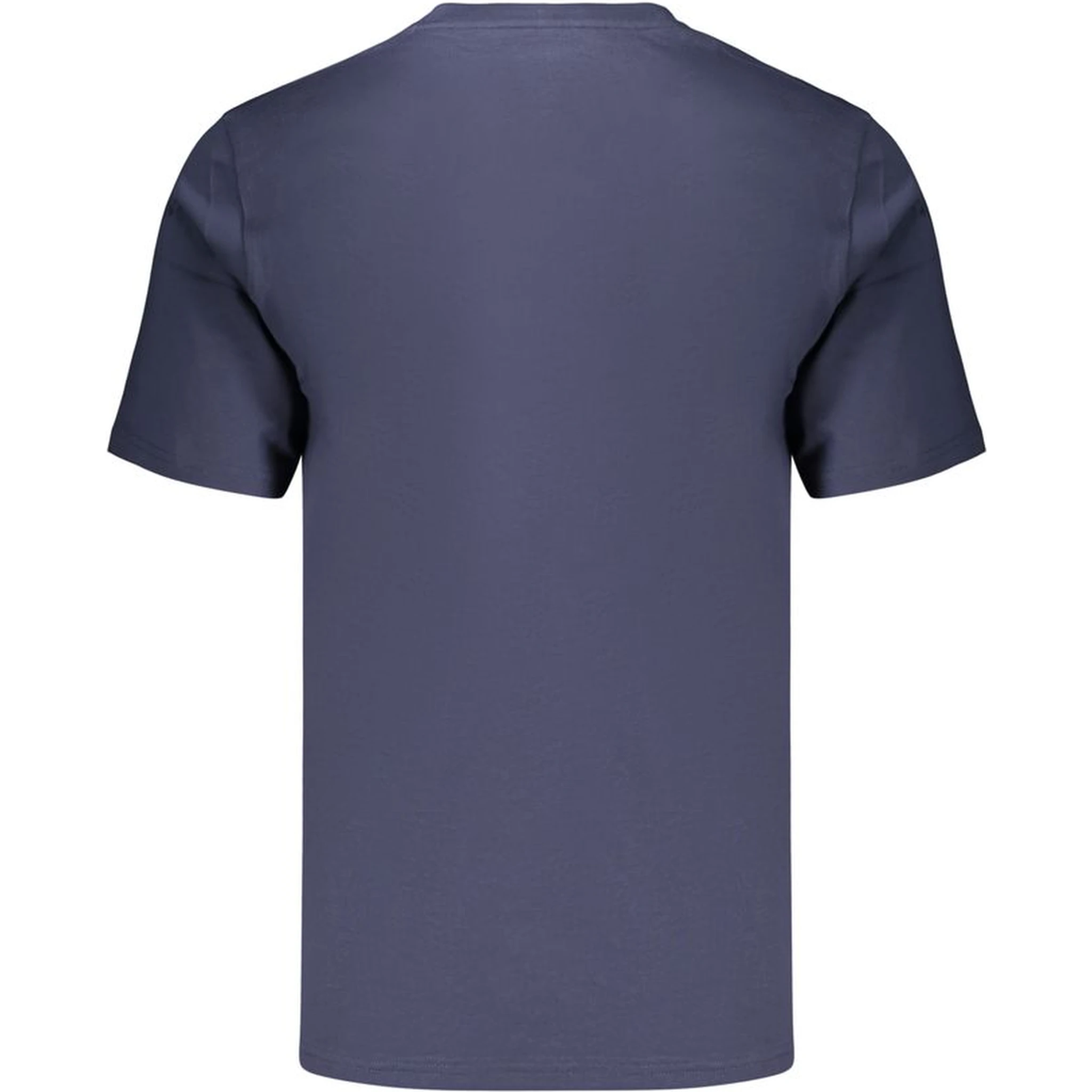 Blue Cotton Men's T Shirt