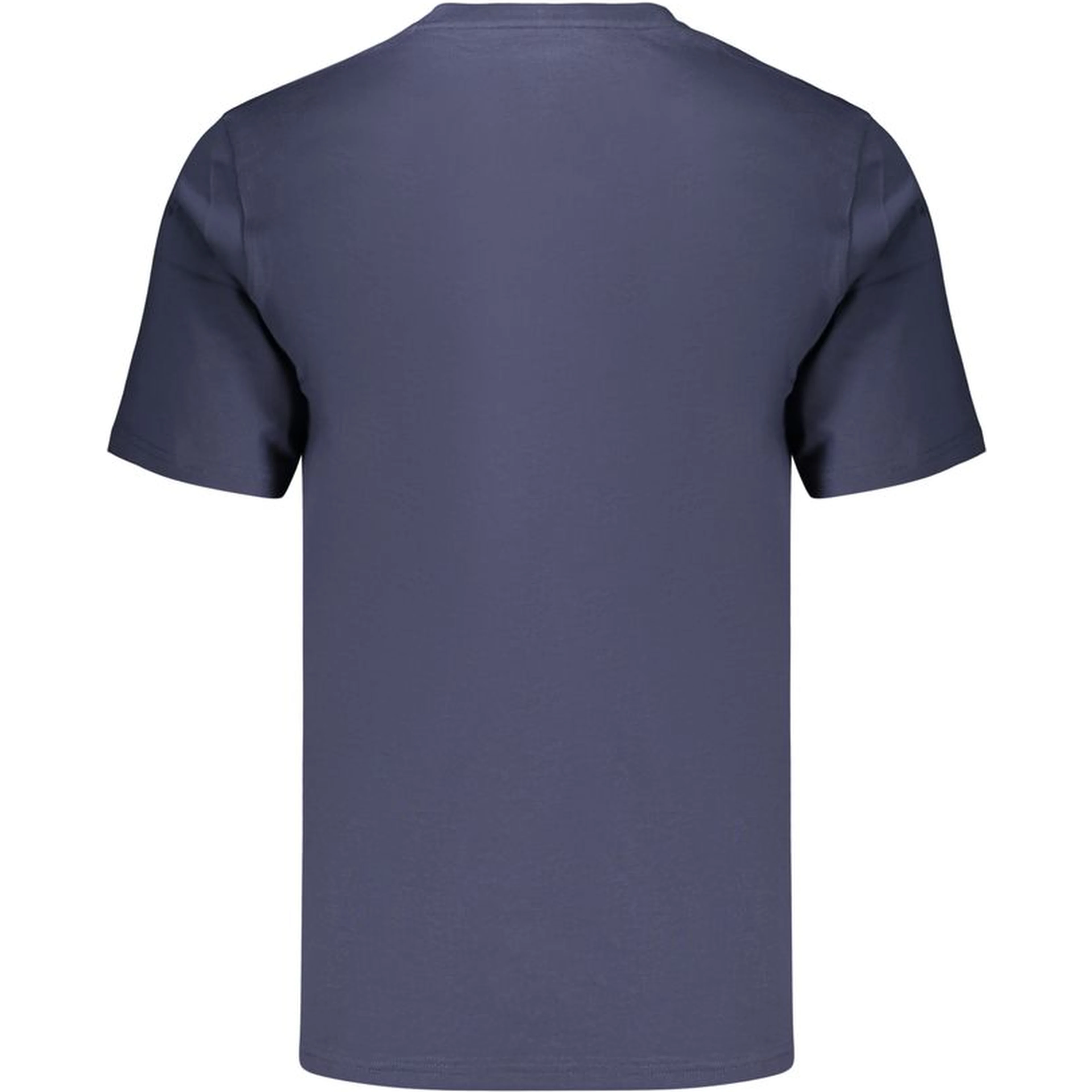 Blue Cotton Men's T Shirt