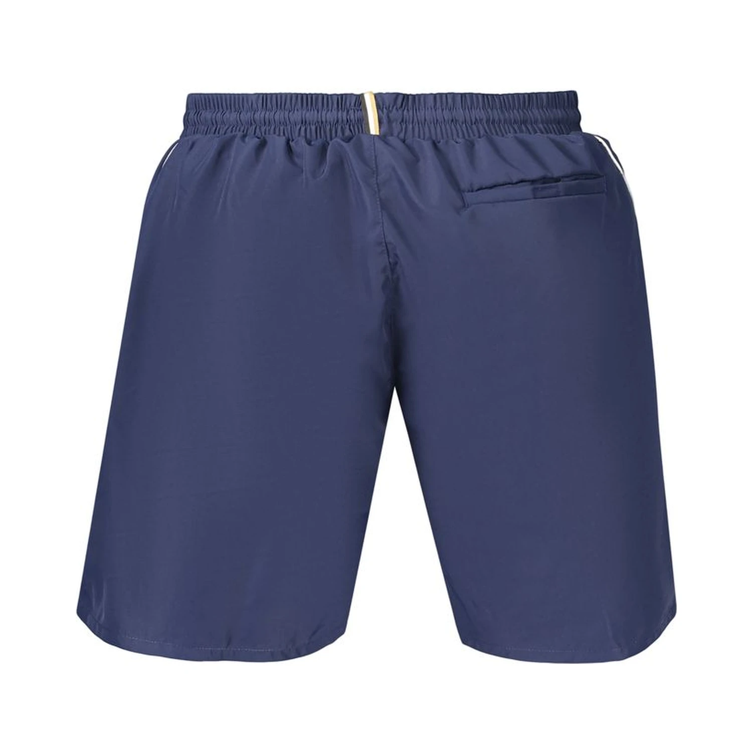 Blue Polyester Men's Swimwear