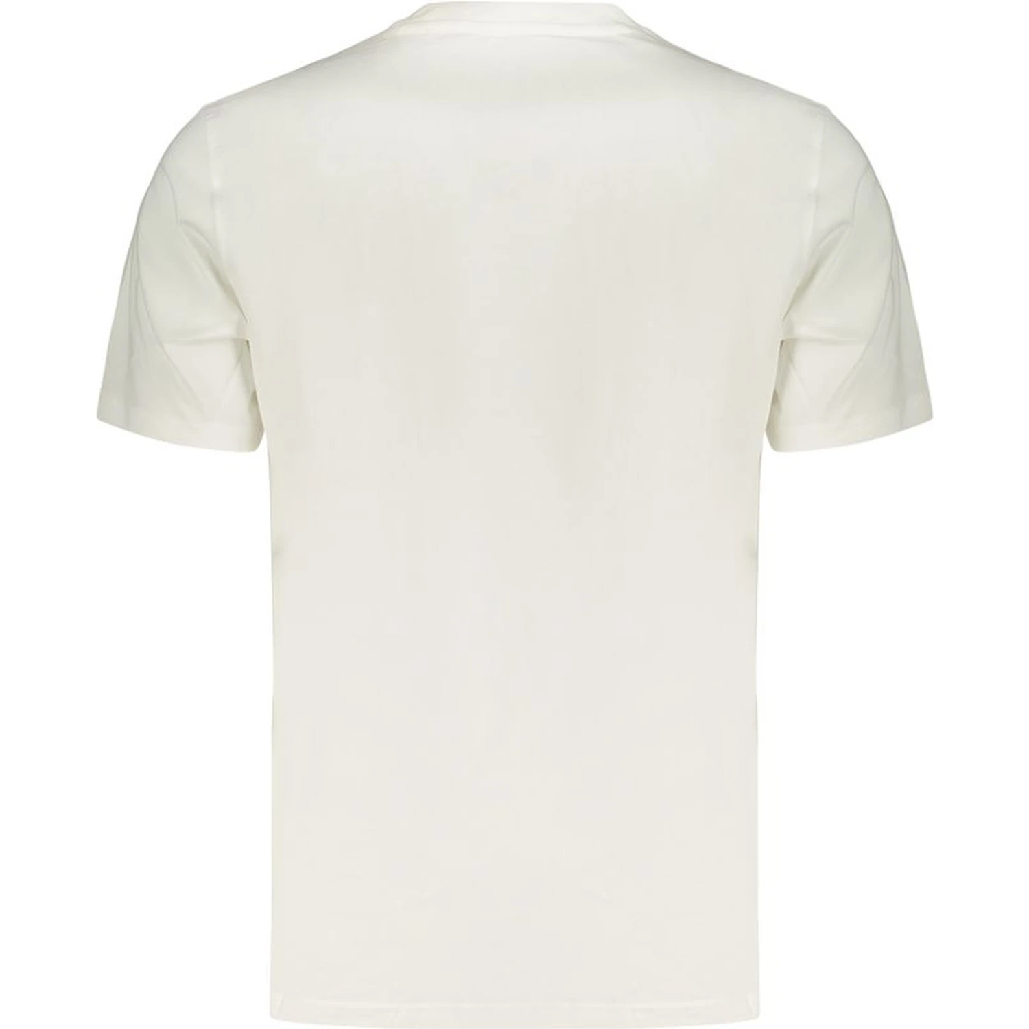 White Cotton Men's T-Shirt