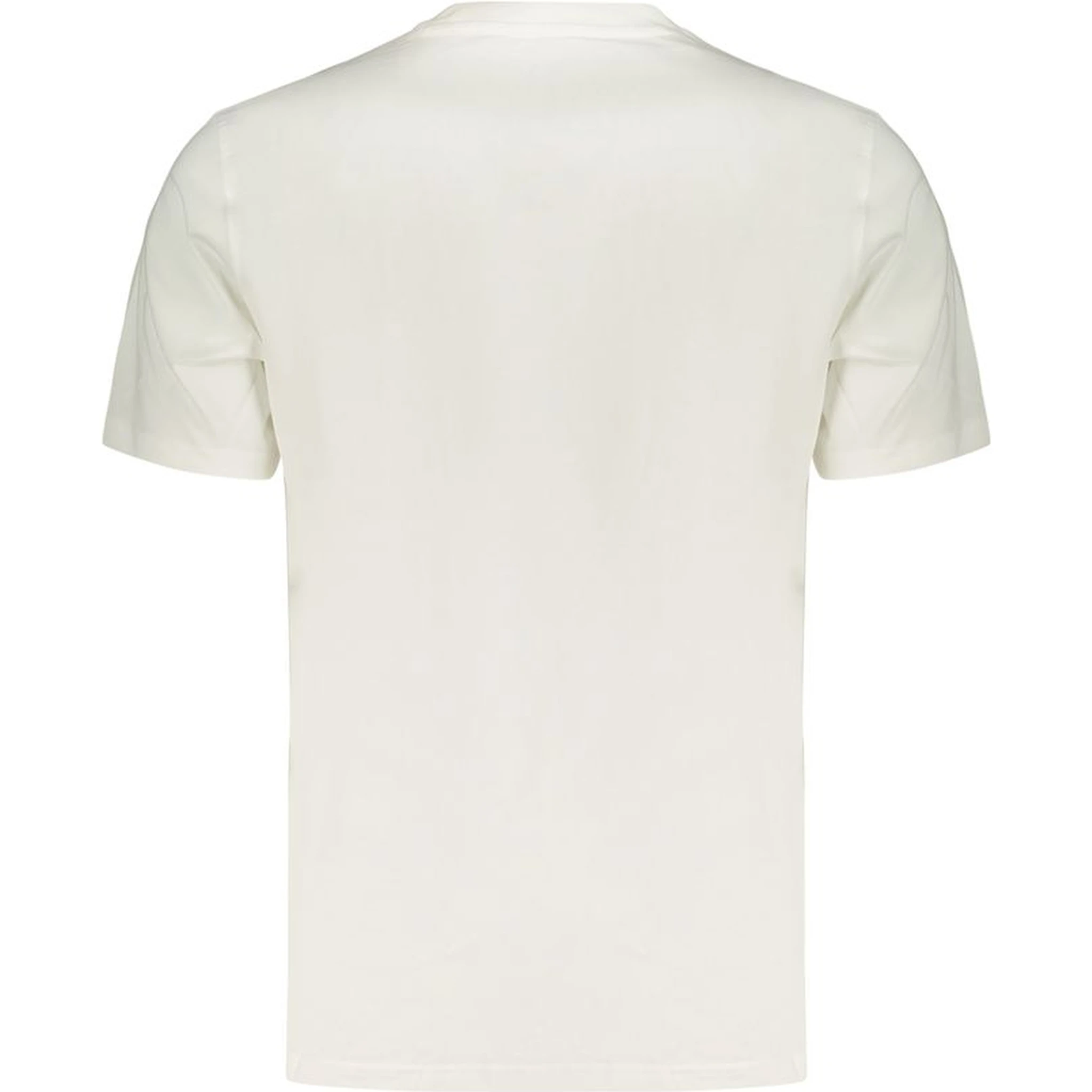 White Cotton Men's T-Shirt