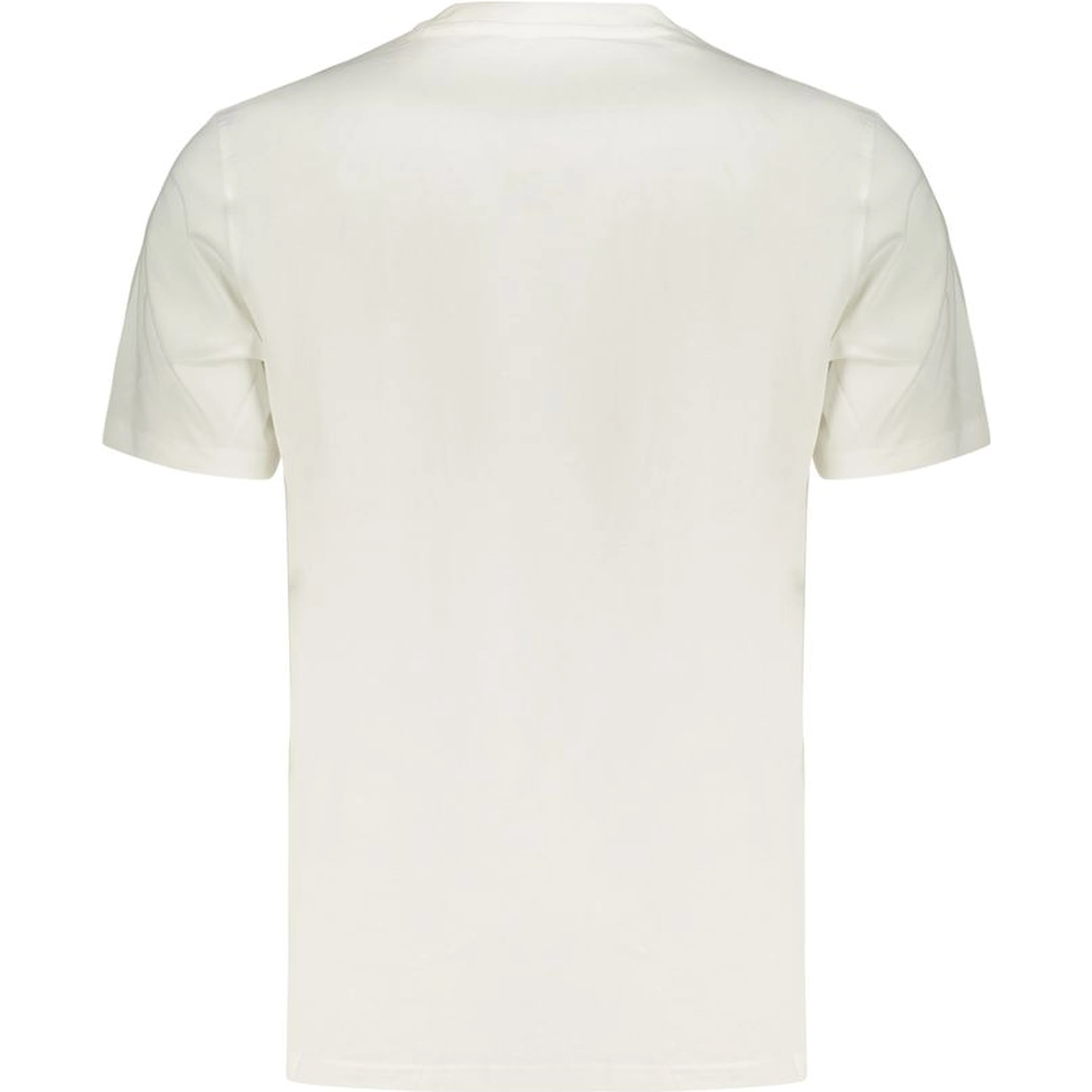 White Cotton Men's T-Shirt