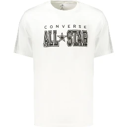 White Cotton Mens T-Shirt