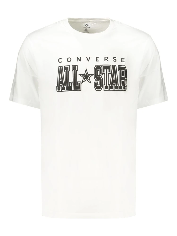 White Cotton Mens T-Shirt