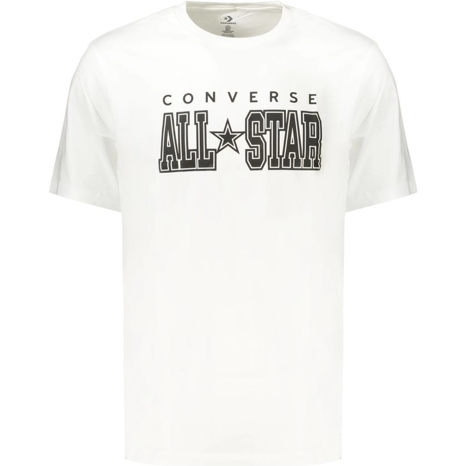 White Cotton Mens T-Shirt