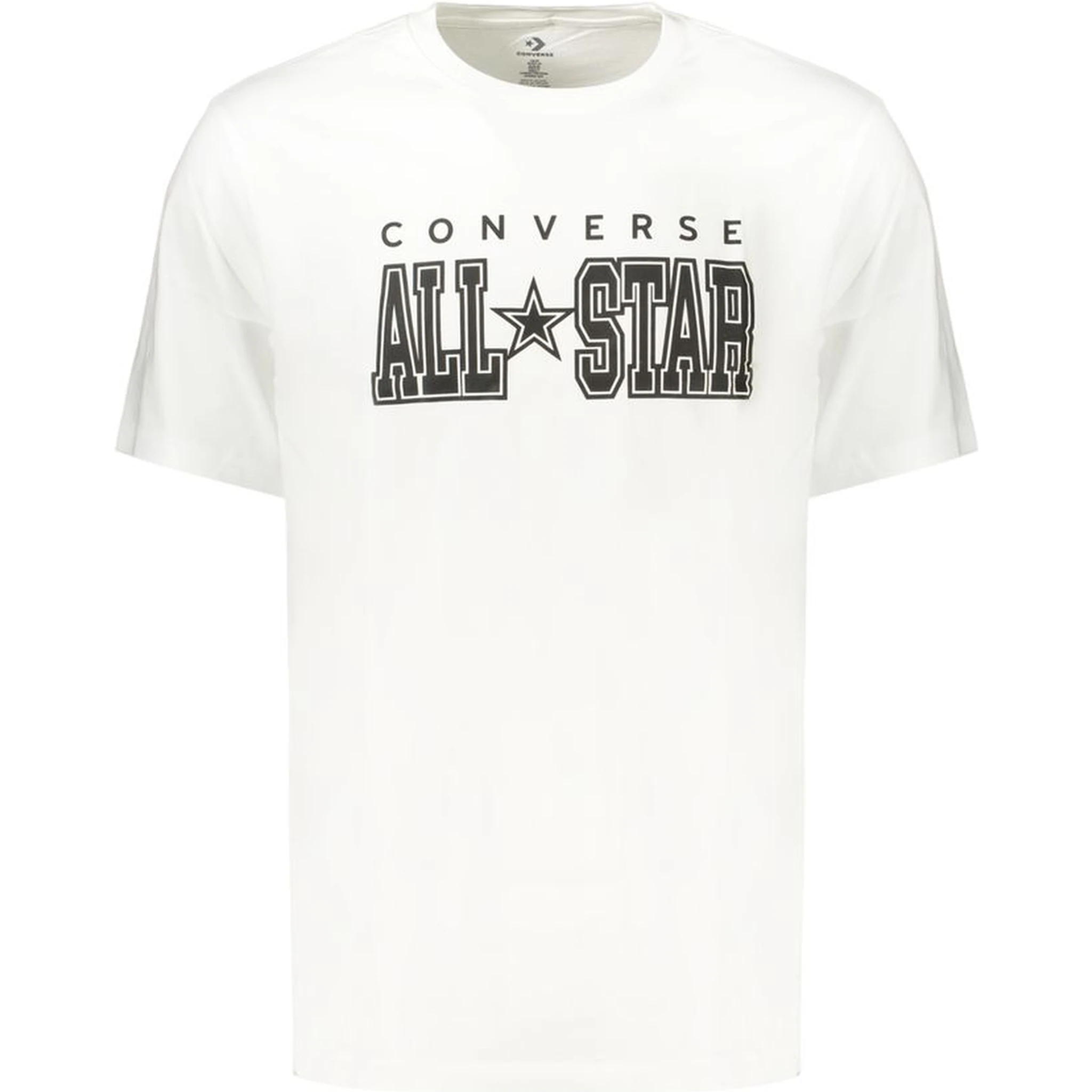 White Cotton Mens T-Shirt