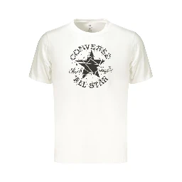 White Cotton Men's T-Shirt