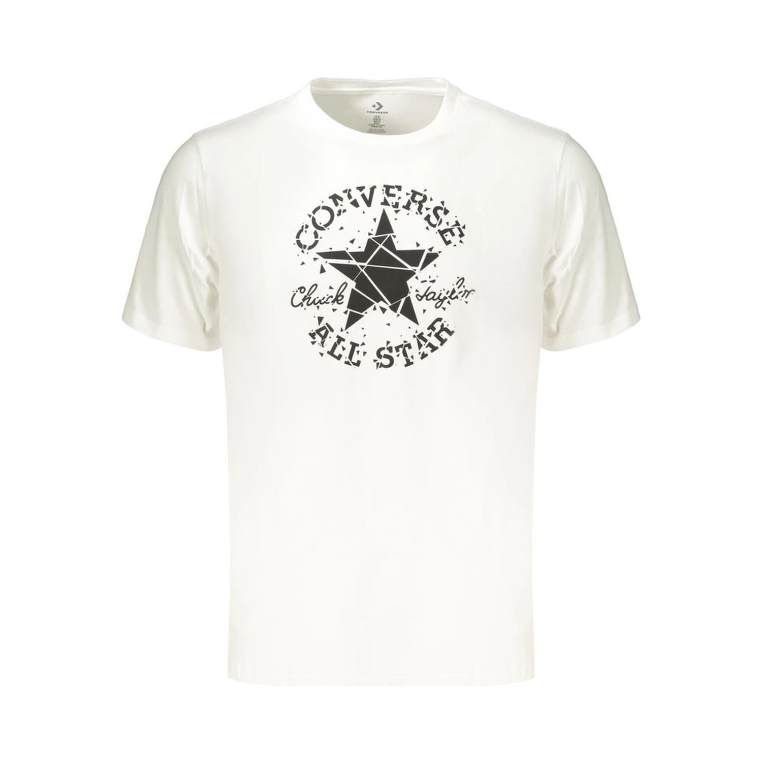 White Cotton Men's T-Shirt