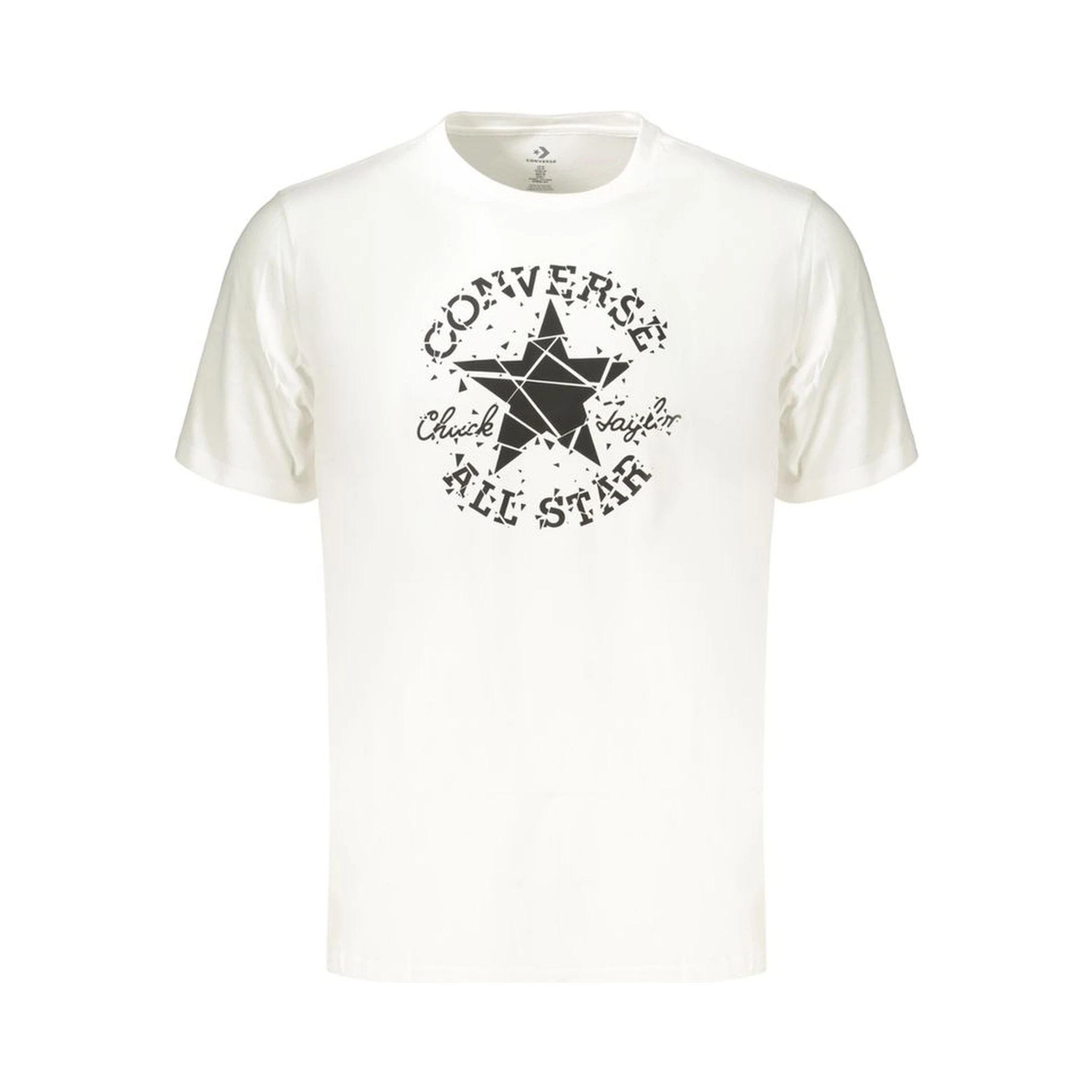White Cotton Men's T-Shirt
