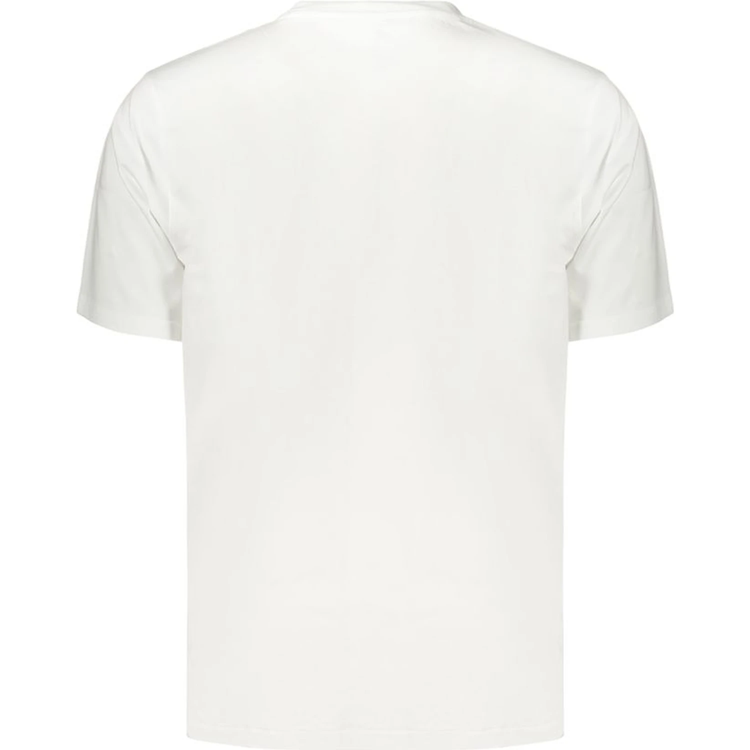 White Cotton Mens T-Shirt