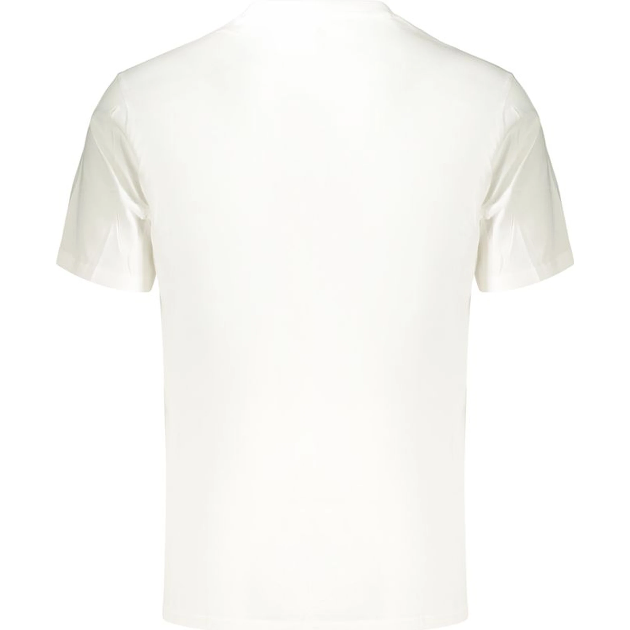 White Cotton Men's T-Shirt