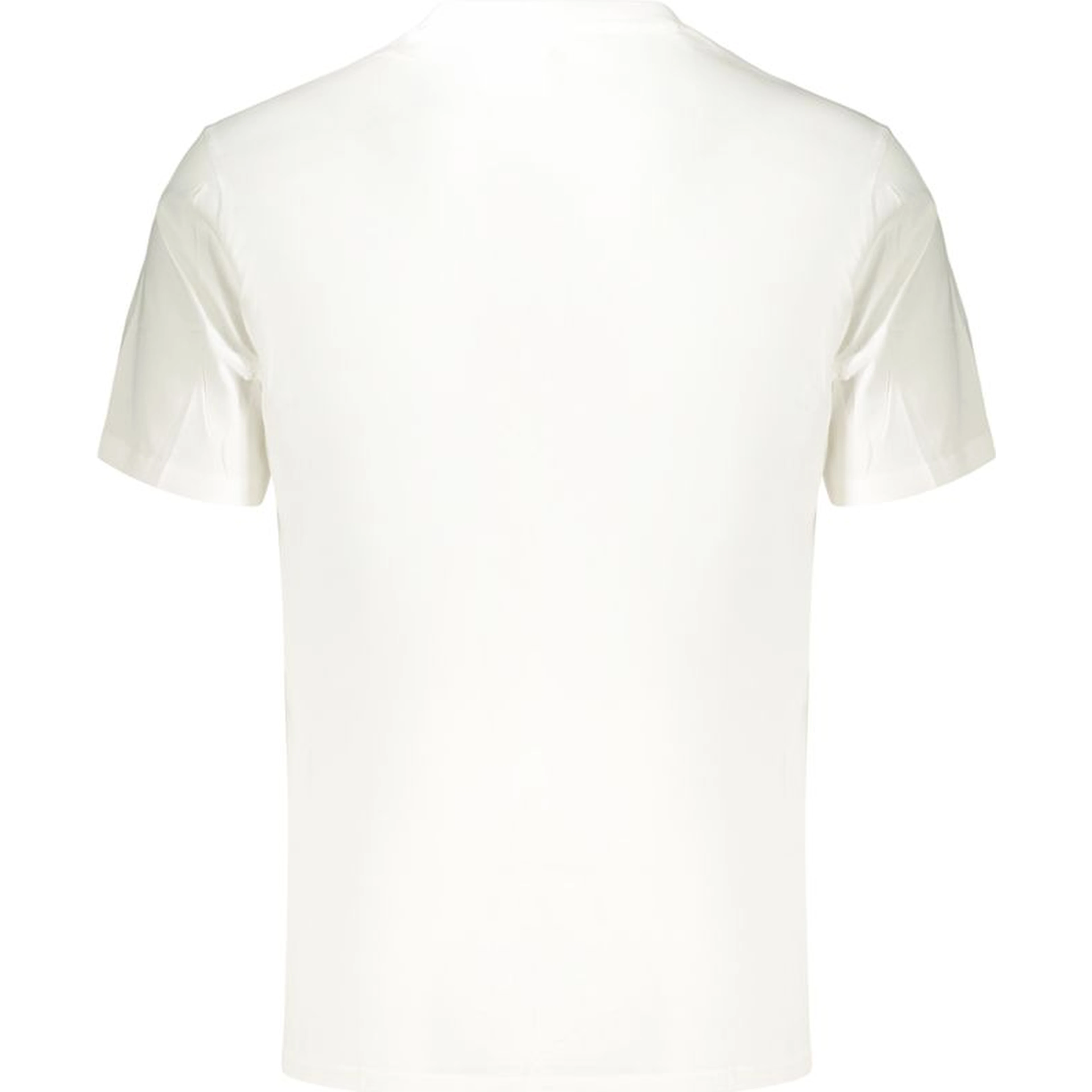White Cotton Men's T-Shirt