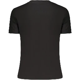 Black Cotton Women's T-Shirt