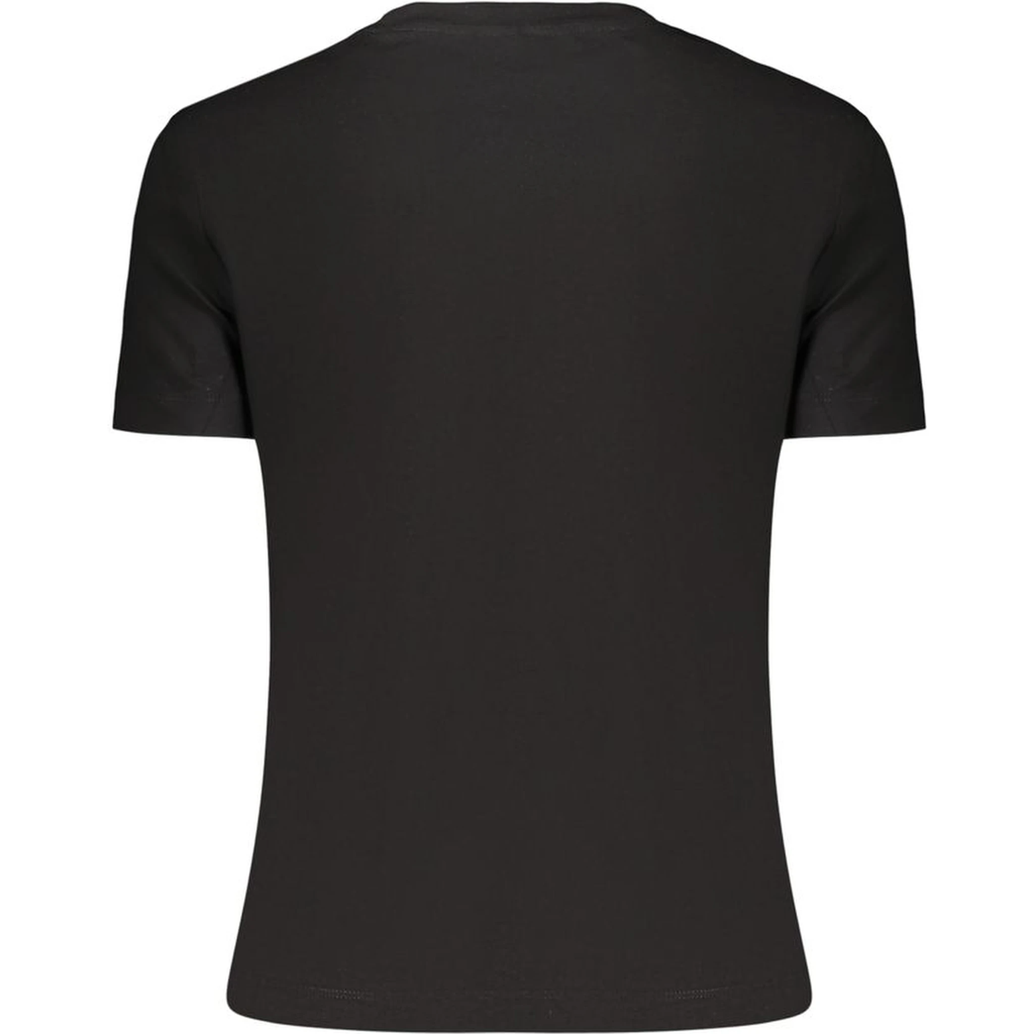 Black Cotton Women's T-Shirt