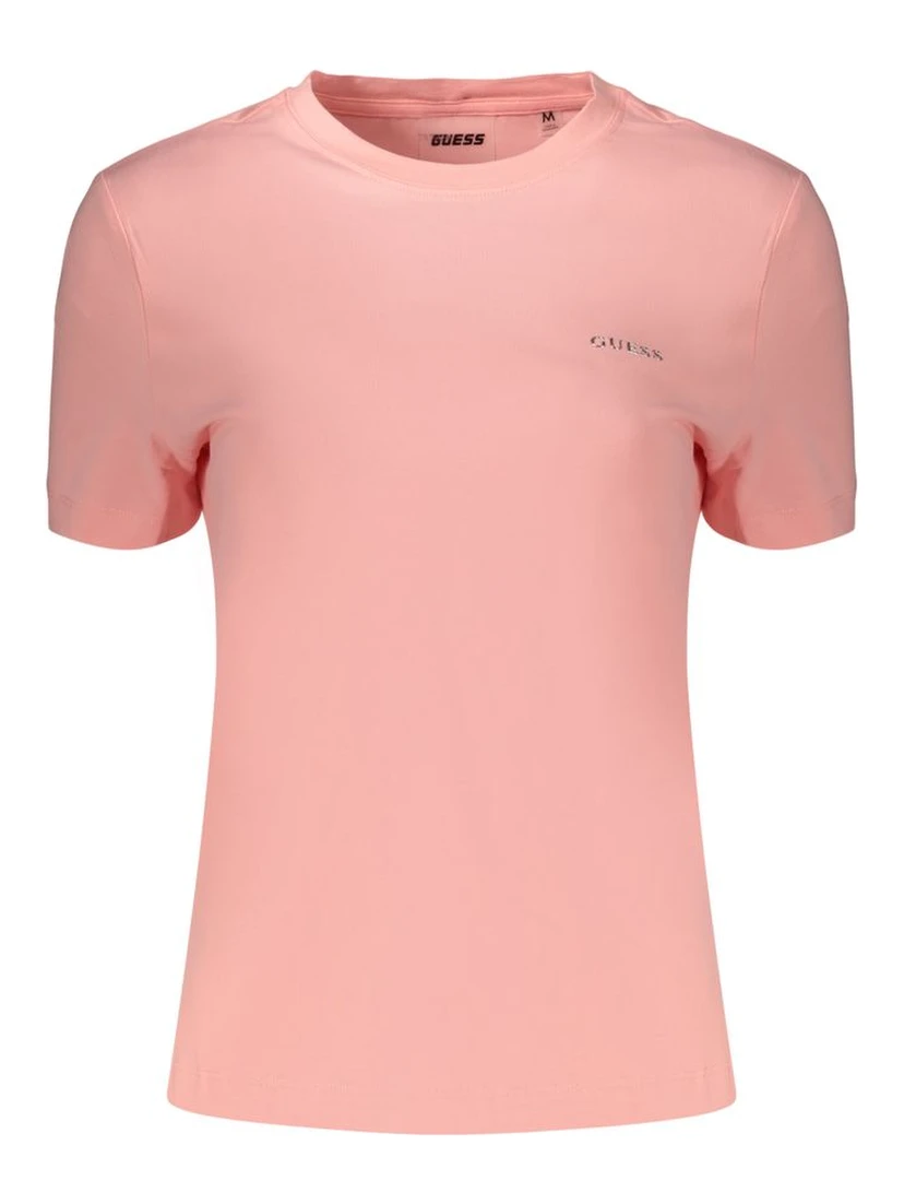 Pink Cotton Women's T-Shirt