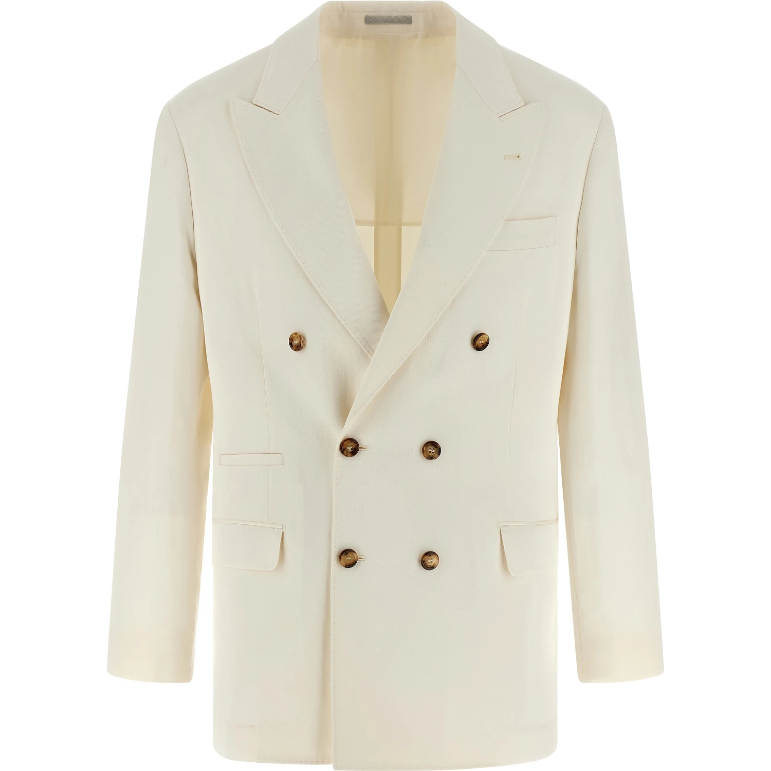 White Silk Blazer