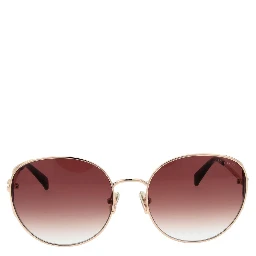 Rose Gold Metal Sunglasses