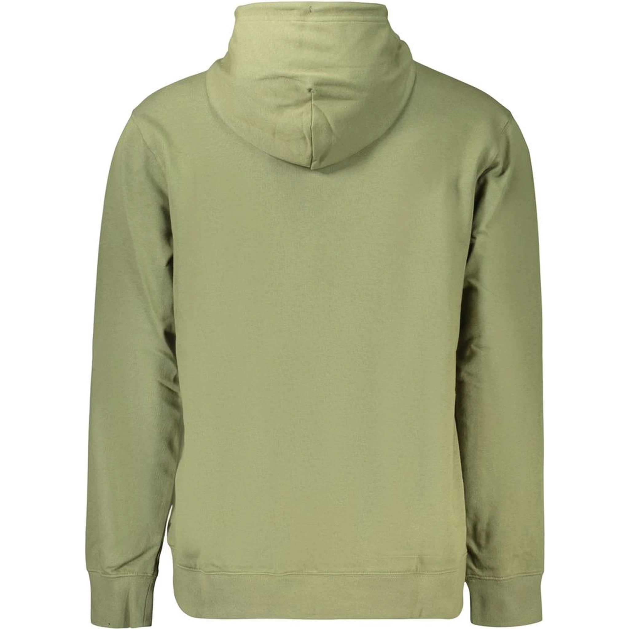 Green Cotton Men's Hoodie
