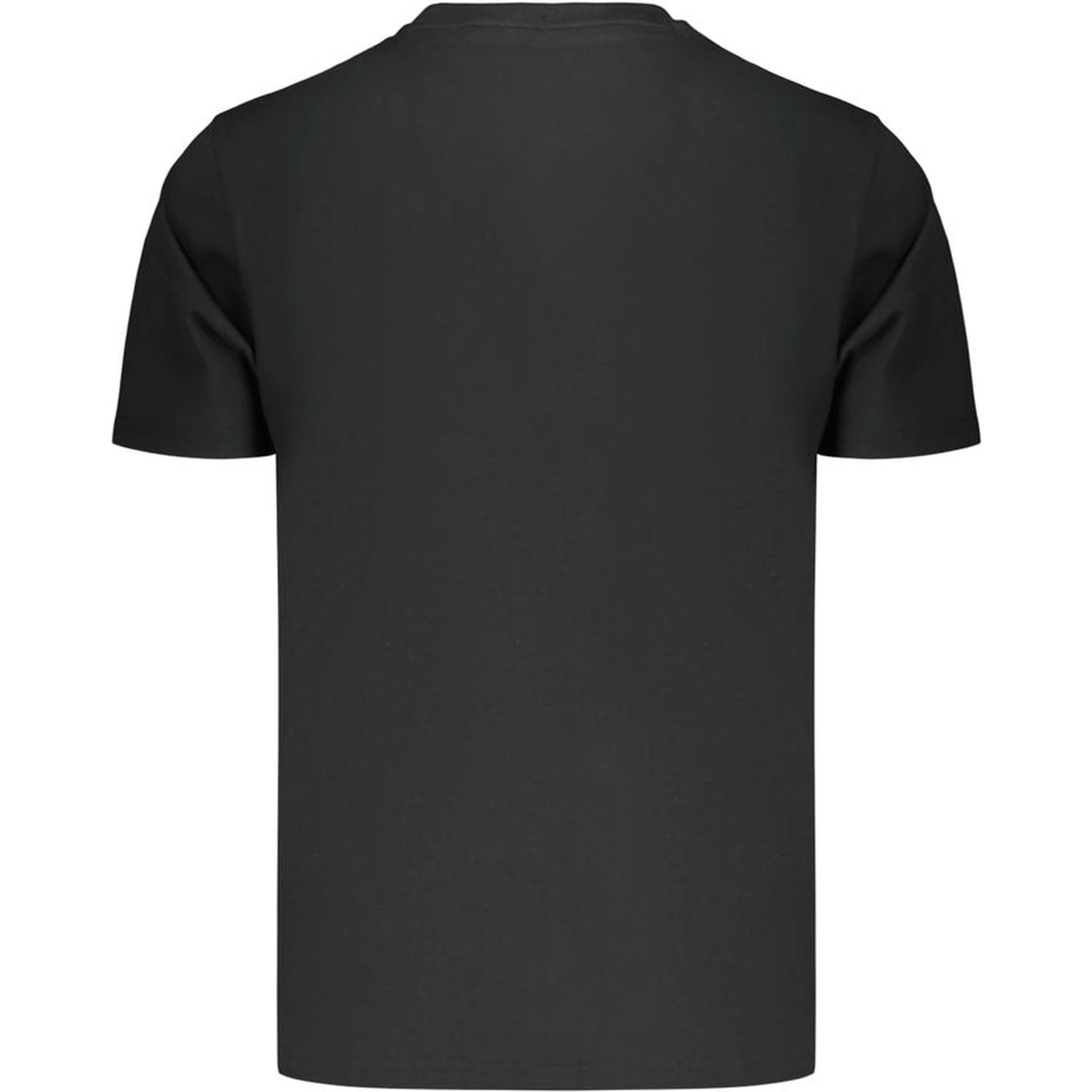Black Cotton Men's T-Shirt