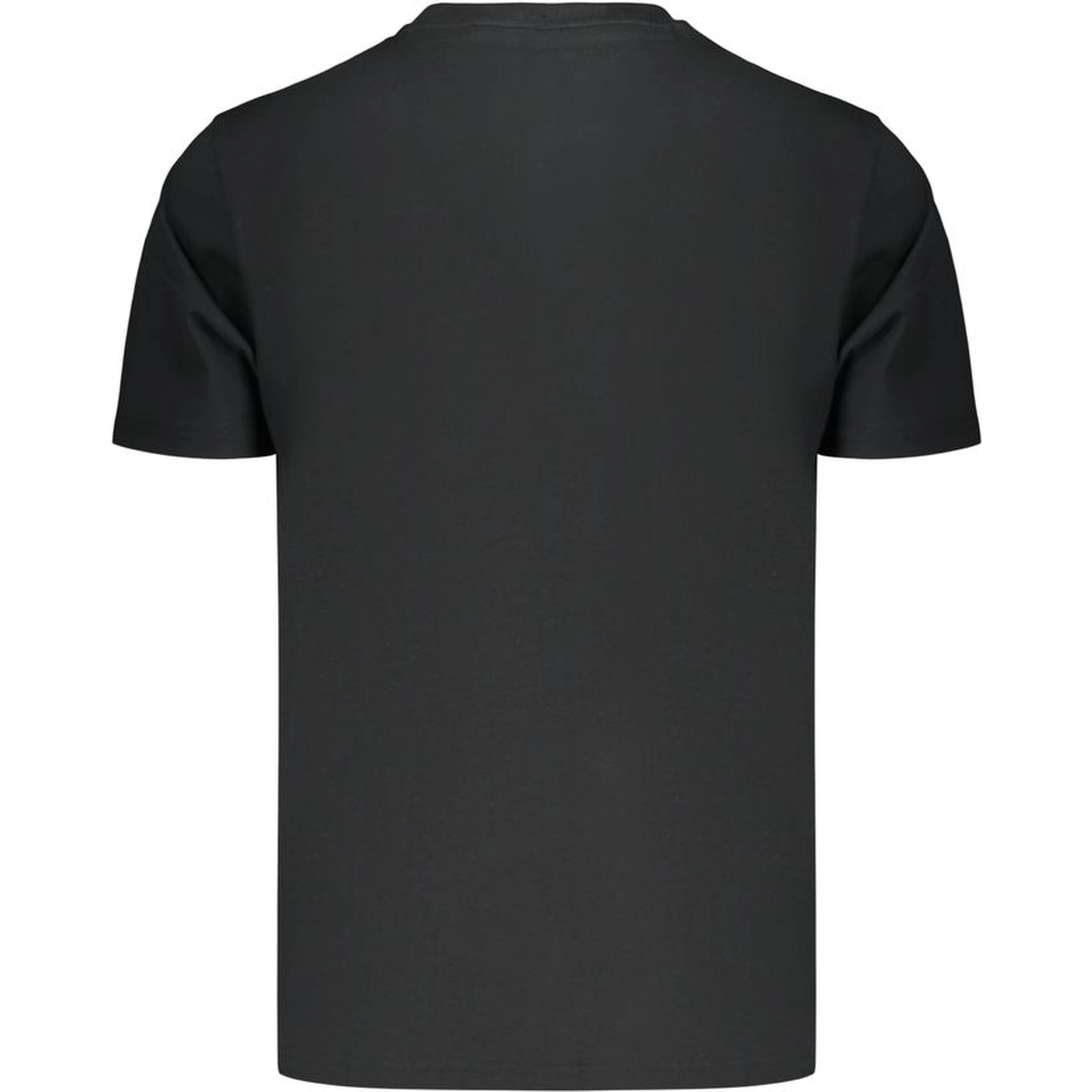 Black Cotton Men's T-Shirt