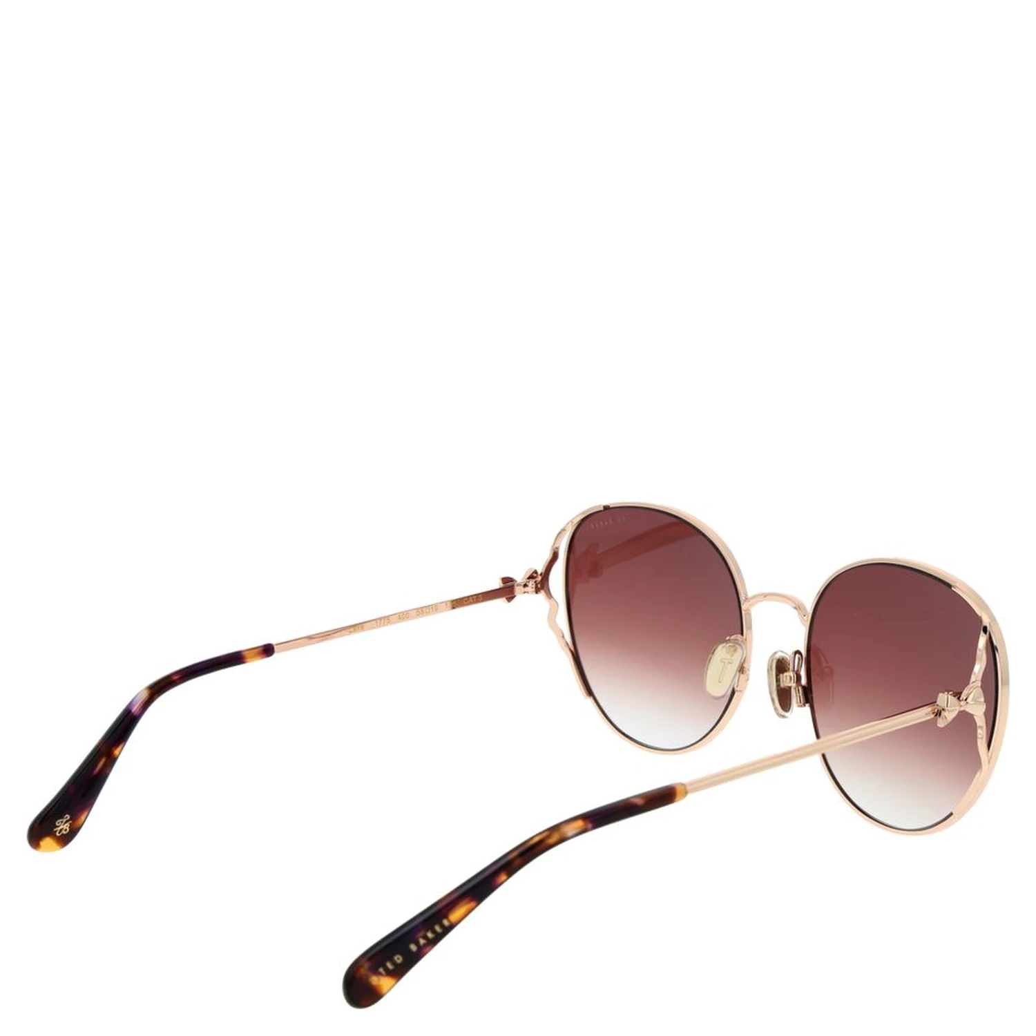 Rose Gold Metal Sunglasses