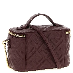 Multicolor Lamb Leather Handbag
