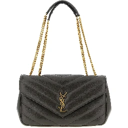 Brown Lamb Leather Shoulder Bag