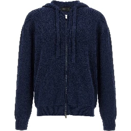 Blue Cotton Sweatshirt