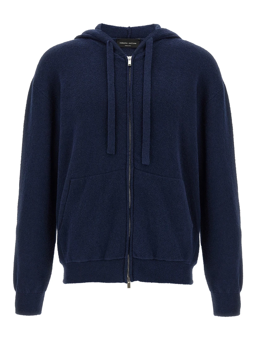 Blue Cotton Sweatshirt