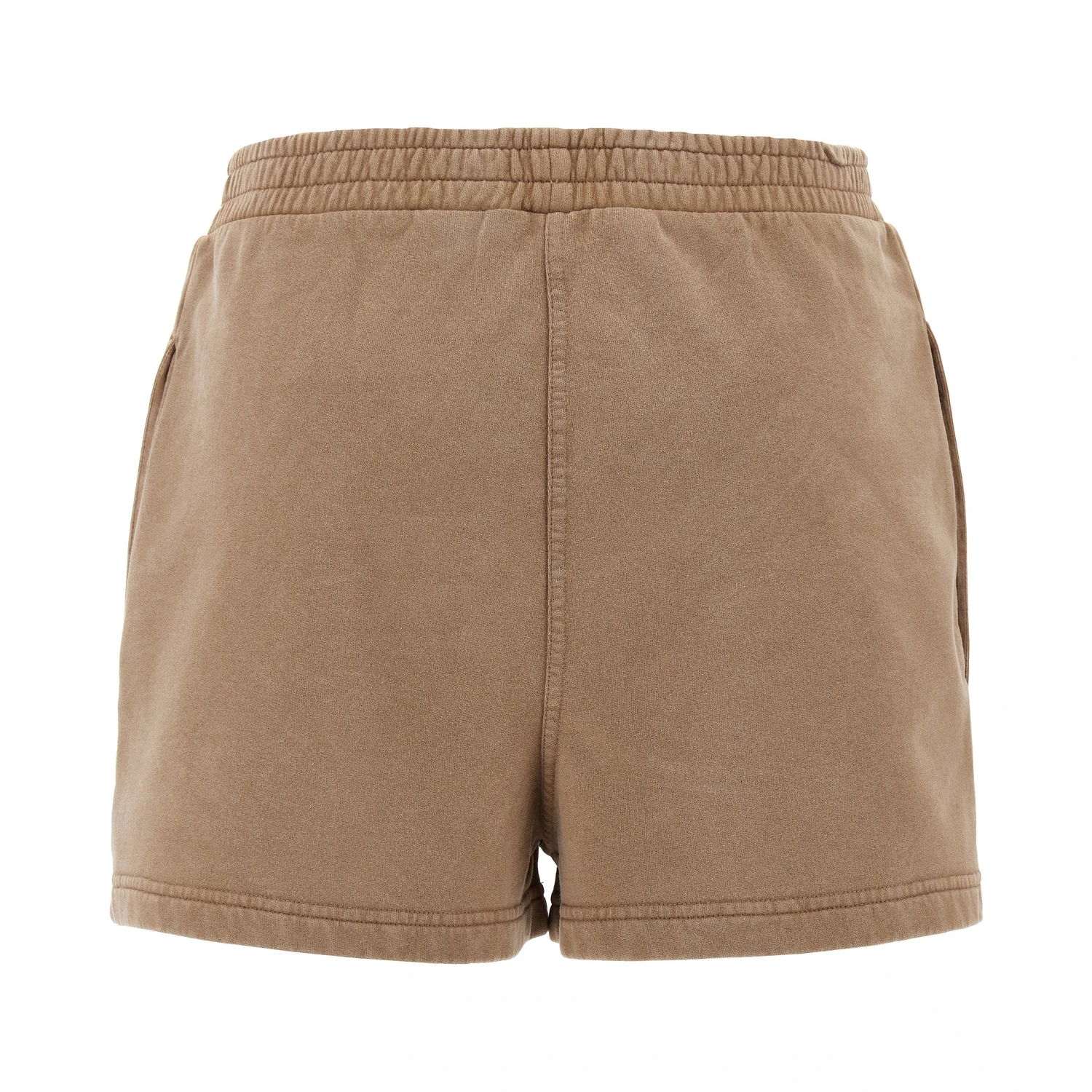 Brown Cotton Bermuda Shorts