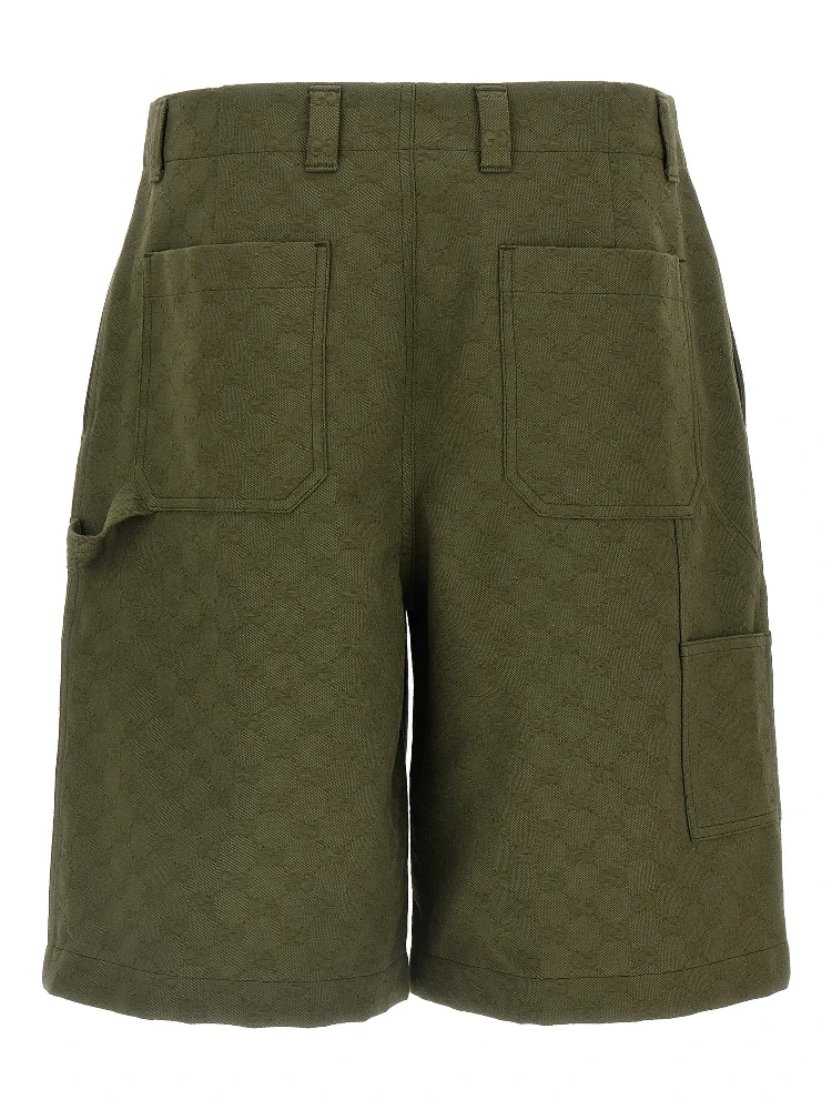 Bicolor Cotton Bermuda Shorts alternative
