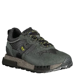 Black Polyethylene Men Sneaker