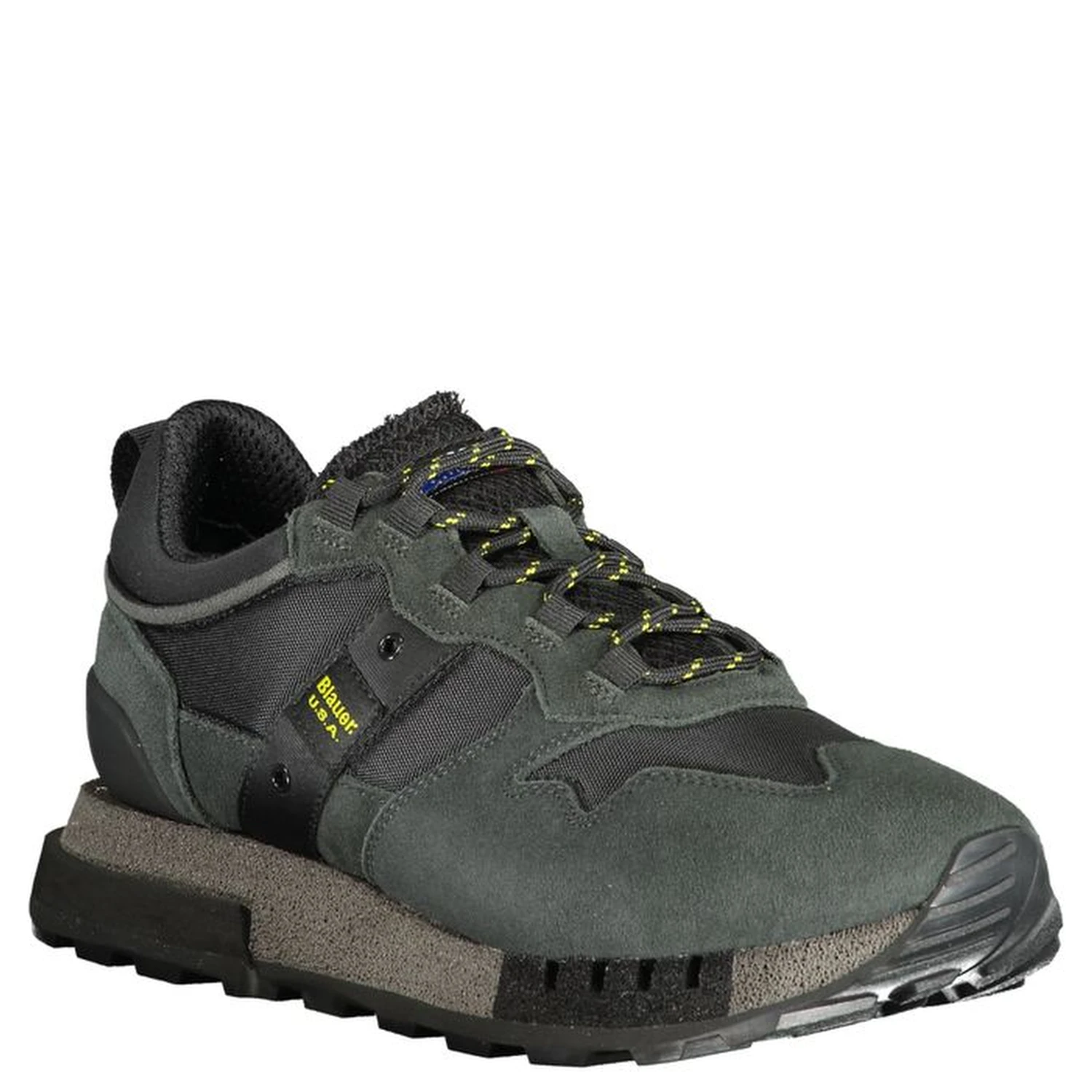 Black Polyethylene Men Sneaker